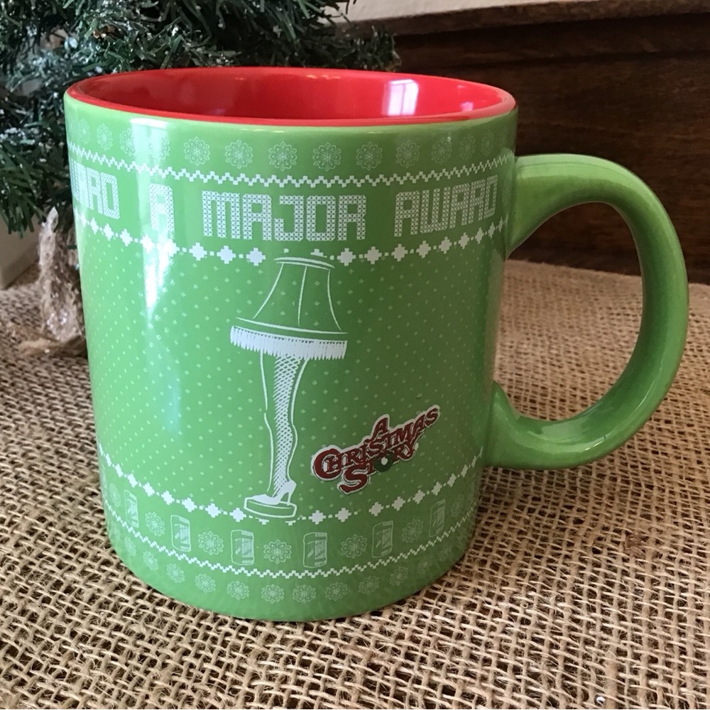NWT A Christmas Story leg lamp mug